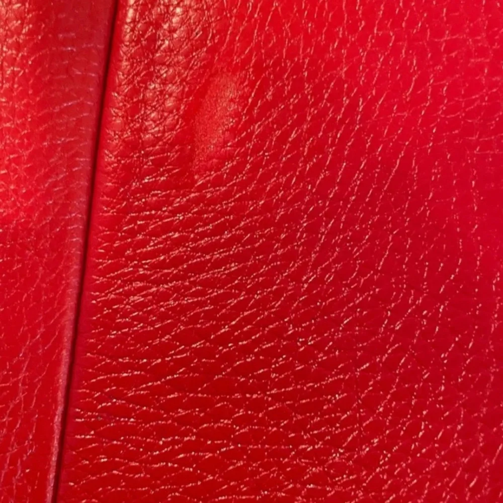 Coach Park Signature Carrie Tote Shoulder Bag Purse ~Vermilion~ EUC - Picture 10 of 10